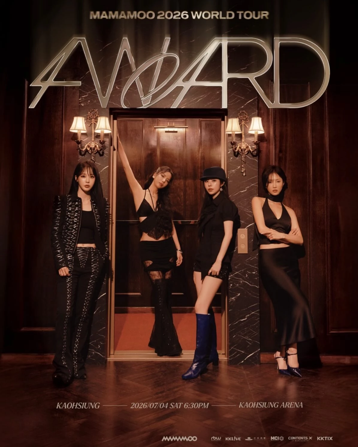 MAMAMOO 繼成員們各自展開個人音樂、綜藝與舞台活動後，四人再度以完整體姿態展開 2026 世界巡演，高雄站也將成為台灣 MooMoo 今年最期待的合體時刻。 