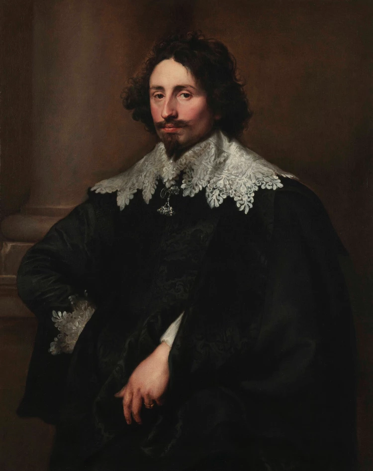 安東尼・范・戴克《男子肖像》,1630,油彩、畫布,105.4 × 83.8cm。Toledo Museum of Art, Purchased with funds from the Libbey Endowment, Gift of Edward Drummond Libbey. (圖文/富邦美術館、時藝多媒體提供)