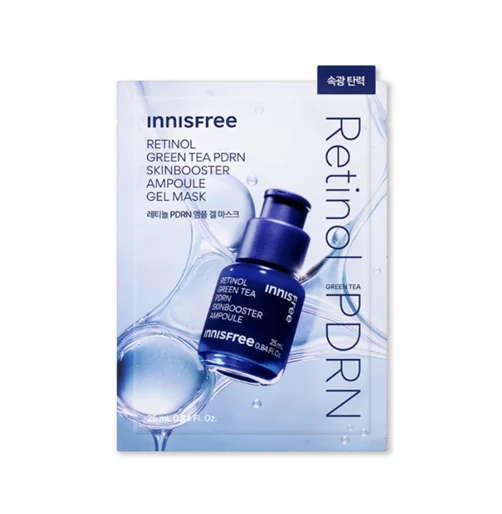 innisfree 1%A醇PDRN水光安瓶果凍面膜 25ml/1片,NTD120