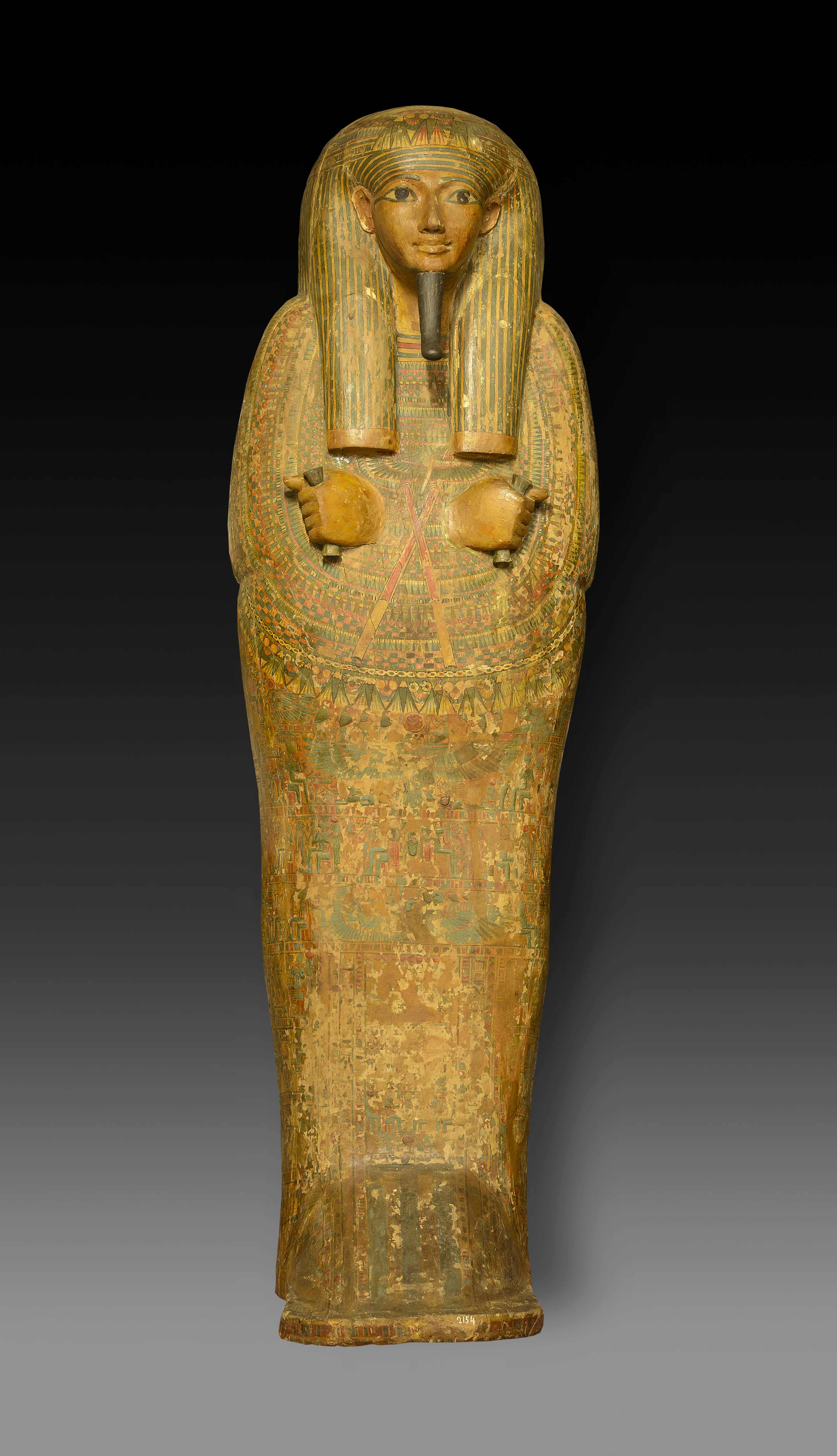 史博館《埃及木乃伊—永生傳說》祭司帕迪穆特彩繪棺木©Museo Archeologico Nazionale di Firenz