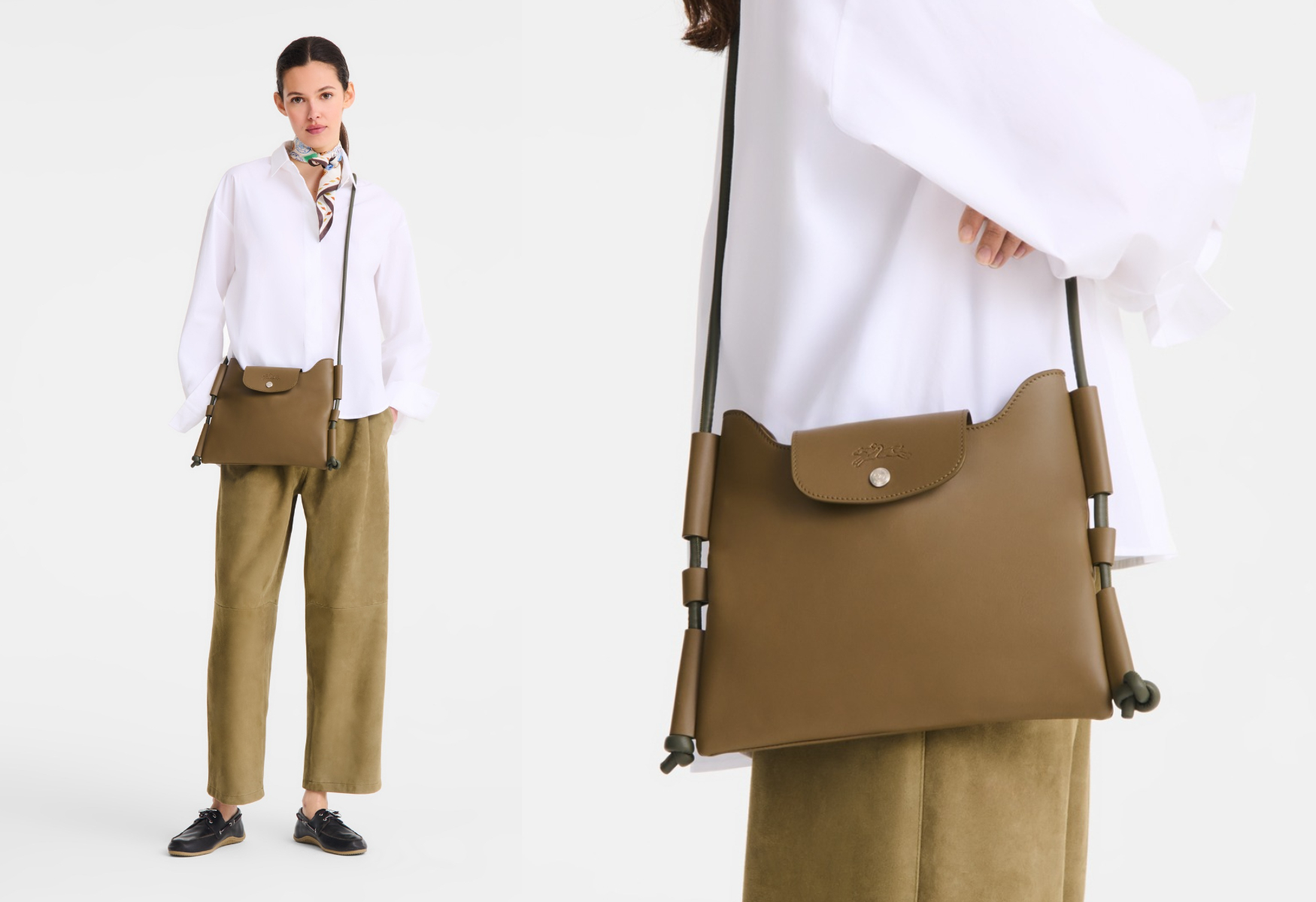 Longchamp入門Le Pliage Xtra新品3：斜背袋S