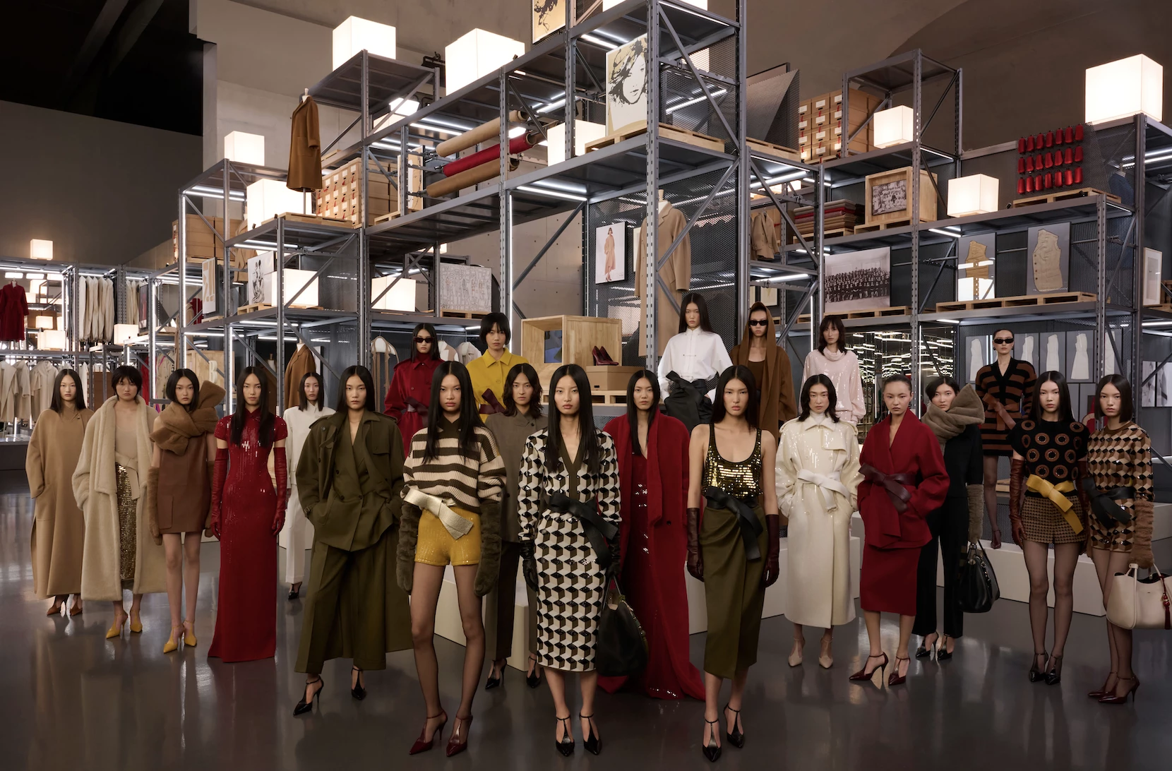 max mara 75週年上海早春大秀+展覽