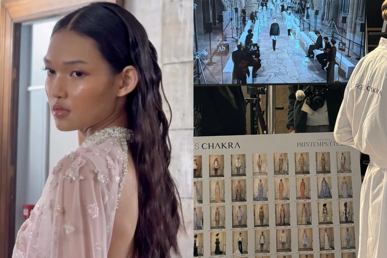 黎巴嫩設計師Tony Ward高級訂製大秀後台