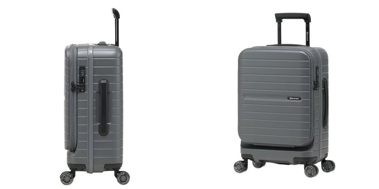 萬國通路這款KK98 UNIVO使用1：9上掀式設計讓收納邏輯更直覺，同色系避震溜冰輪在移動時穩定又安靜。