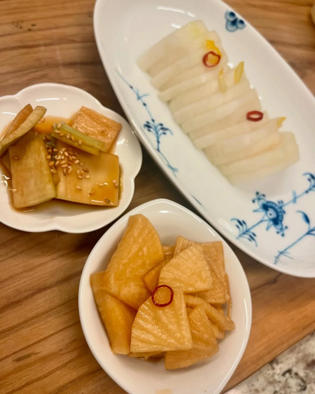 工藤靜香抗老飲食菜單3:大蒜醬油醃蘿蔔
