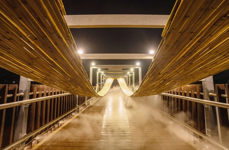 2026「月津港燈節」14｜禹禹藝術工作室＿飄落一片光景