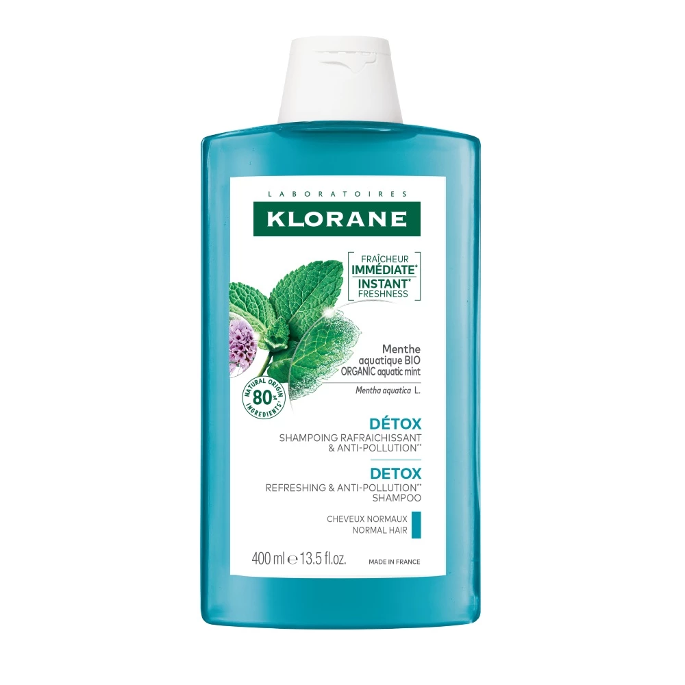 Klorane蔻蘿蘭 頭皮淨化涼感洗髮精,400ml,NTD850