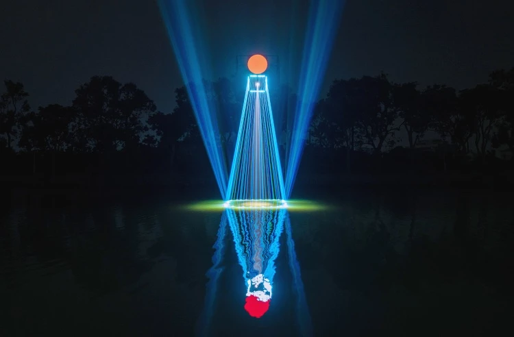 2026「月津港燈節」18｜張方禹＿浸漬的( &nbsp;&nbsp;)線 - Upside Down v2