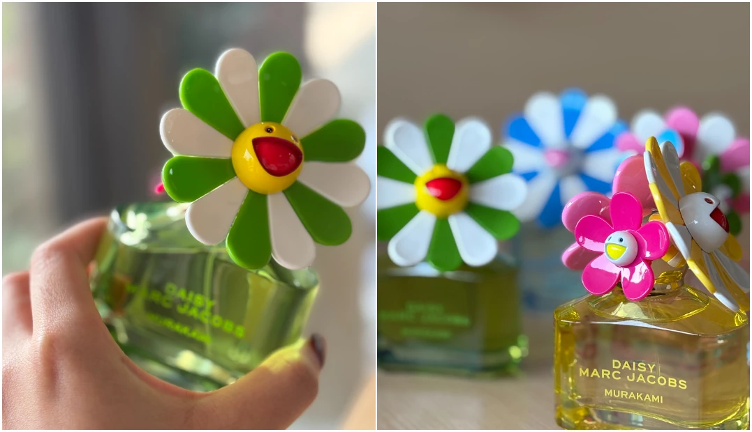 MARC JACOBS  x 村上隆聯名香氛 初光之境限量版／粉之柔夢限量版／森之絮語限量版／藍夢之謐限量版／50ML，NTD4,700