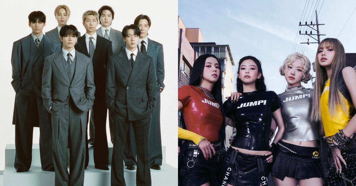 2026 上半年在 Google 搜尋量最高的 K-pop 明星第六名到第十名，依序為：BLACKPINK 成員 Rosé、BLACKPINK 成員 Jisoo、BTS 成員 Jimin、BTS 成員 SUGA，以及 BTS 成員 Jin。