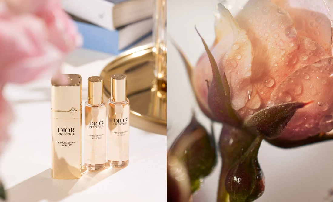 Dior 精萃再生賦活玫瑰噴霧/25MLX3,NTD10,000;填充瓶,NTD8,500