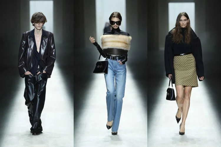 Demna 這一季把重點放在「重組」。他將原本界線分明的單品打散再拼接:運動服與洋裝合體成新的日常樣貌,內搭褲與長褲交疊出更貼身的下身比例,外套與上衣幾乎融為一件。結構聽來前衛,實際穿著卻流暢俐落。