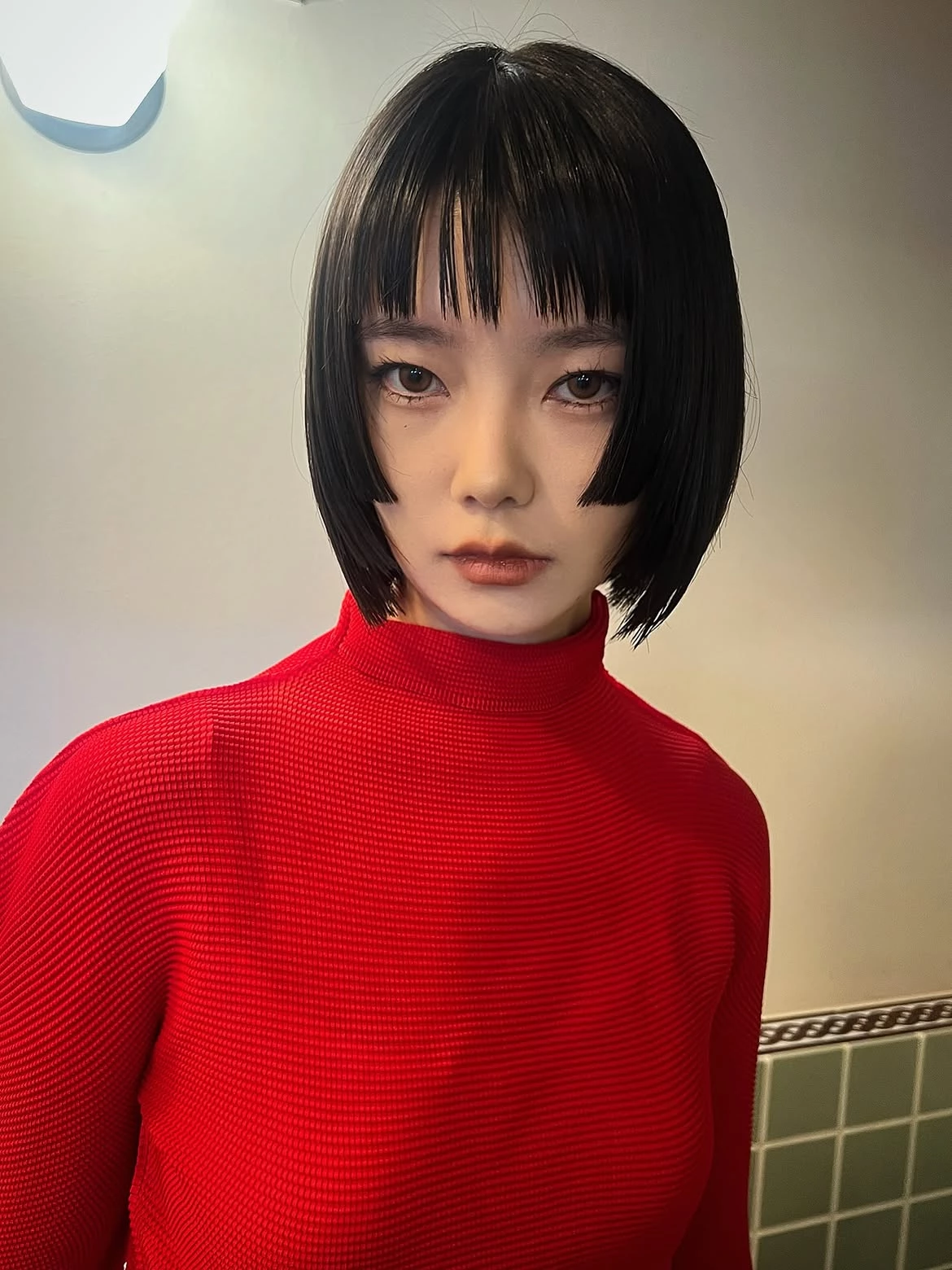 公主切短髮推薦5：耳下鮑伯頭