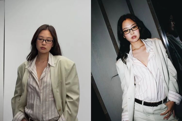 ennie近期西裝外套穿搭引熱議，就是她驚喜現身Calvin Klein大秀現場。這套造型之所以吸睛，不只是因為品牌光環，而是她把辦公室語彙穿出鮮明態度。
