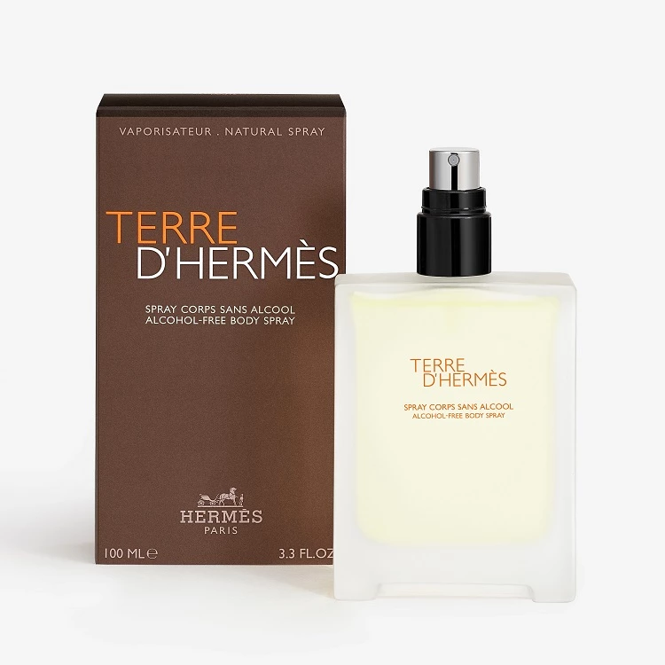 Hermès 大地無酒精身體噴霧/100ml，NTD3,250