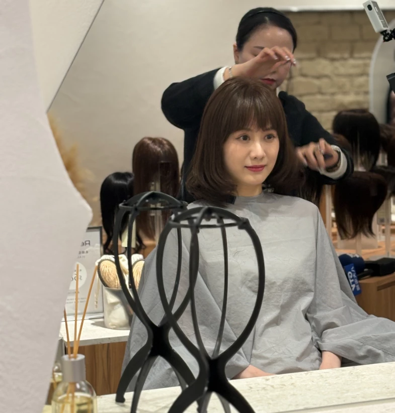 Rebecca設計師客製化剪出專屬造型