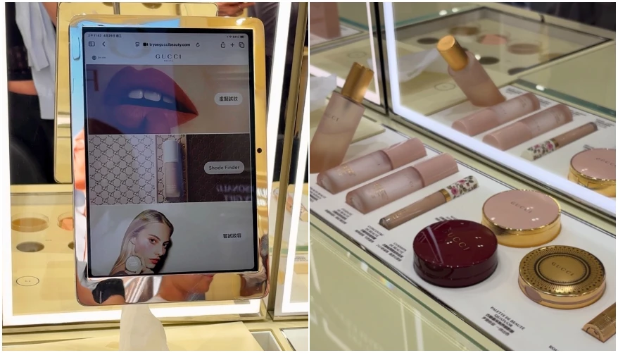 Gucci Beauty 台灣首間旗艦店也導入更細緻的專業諮詢服務