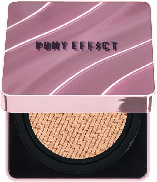 PONY EFFECT 極水透光氣墊粉餅升級版 SPF50+PA++++ 15g*2,NTD1,380