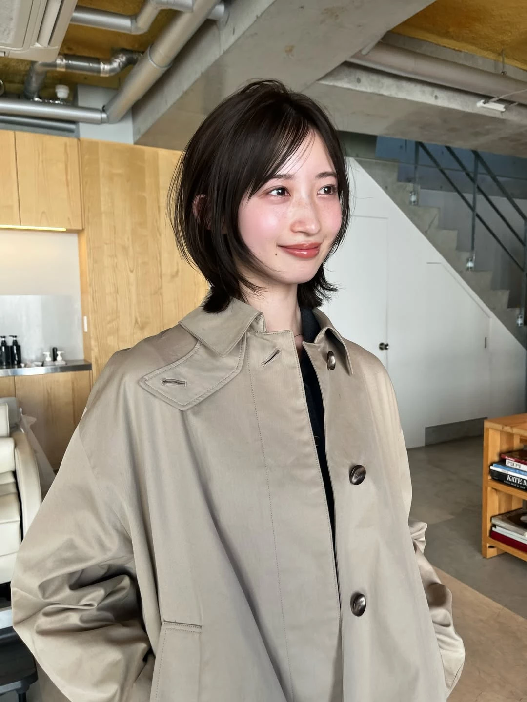 熟齡層次短髮推薦1:旁分法式鮑伯
