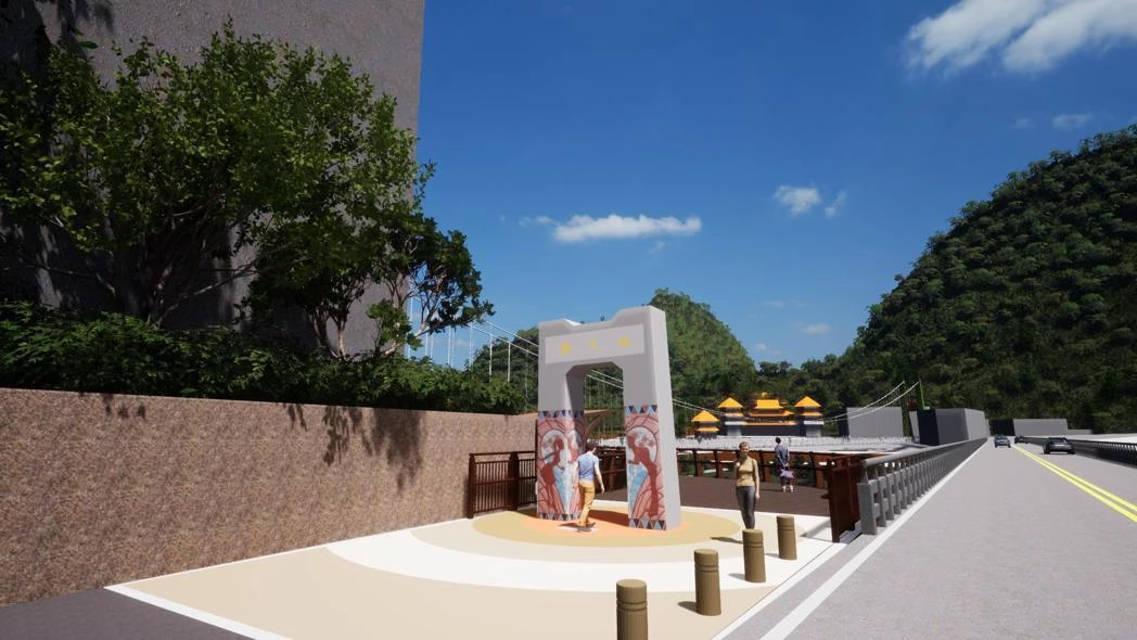 自 1996 年啟用以來，阿里山公路最具代表性的地標「地久吊橋」近日展開改善工程。除了優化設計，也將納入「通用設計」理念，打造無障礙且平整的通行空間，消除路面高低差，讓高齡者、行動不便者及親子族群皆能安心通行，預計 2027 年完工。未來此處將再次成為國內外遊客進入山區前的重要停留節點，強化阿里山觀光實力，為地方注入新動能。