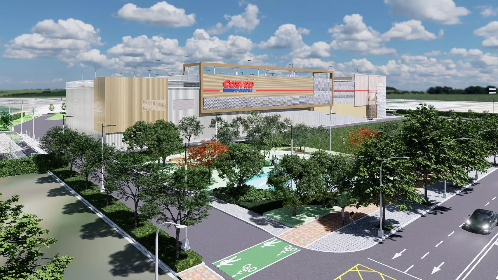 坐落於高雄軟體園區南側，將迎來全新地標「好市多 Costco」亞灣店。這也預告著原先位於中華五路的高雄店，將搬遷至此。新址選定於亞灣區第 80 期市地重劃區，打造全台最大「好市多 Costco」店面，同時也是全台最大的海景旗艦賣場。總樓地板面積近 1.4 萬坪，規劃為地上 4 層建築，並具備大規模停車場空間。