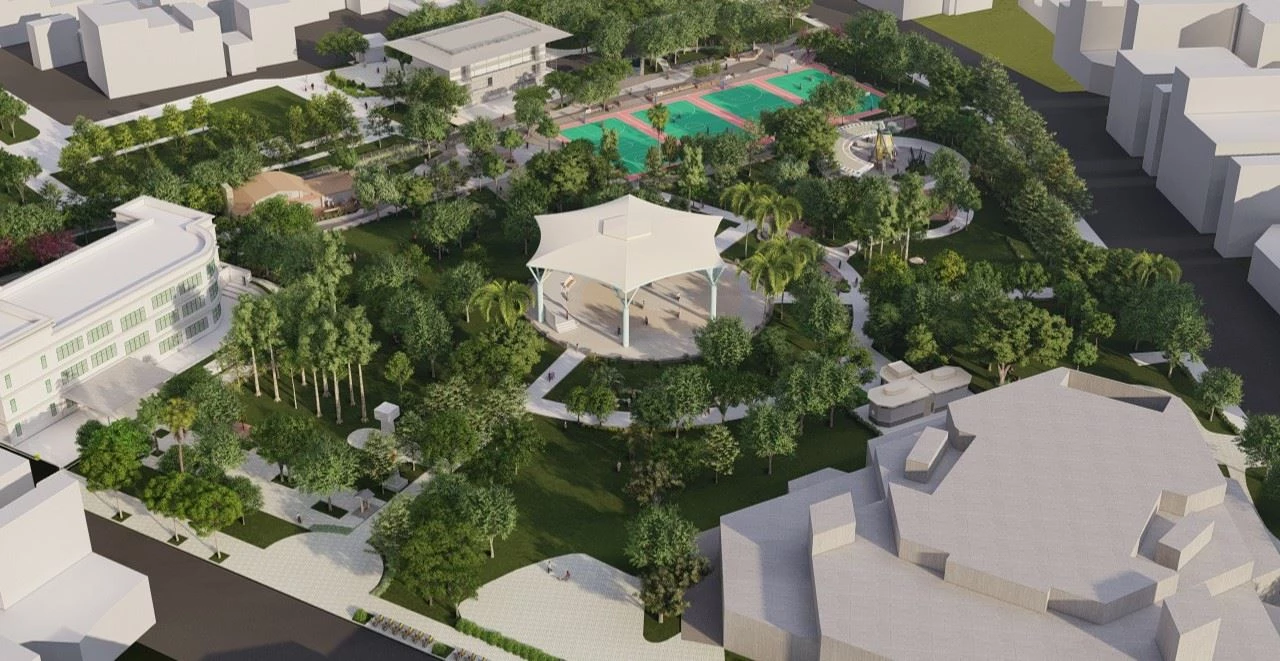 作為中壢舊城區的重要綠地節點，中正公園將迎來嶄新的樣貌，以「高齡友善、親子共融、以人為本」為核心，重新塑造具活力與溫度的都市綠地。園區將建置特色遊戲場，打造高齡友善的體健設施、療癒花園與無障礙動線，期望創造市民共享的開放空間，讓「舊城再生」的願景在綠意中實現。預計今年動工，第一區將於今年 7 月底完工，全案預計於明年全面竣工。