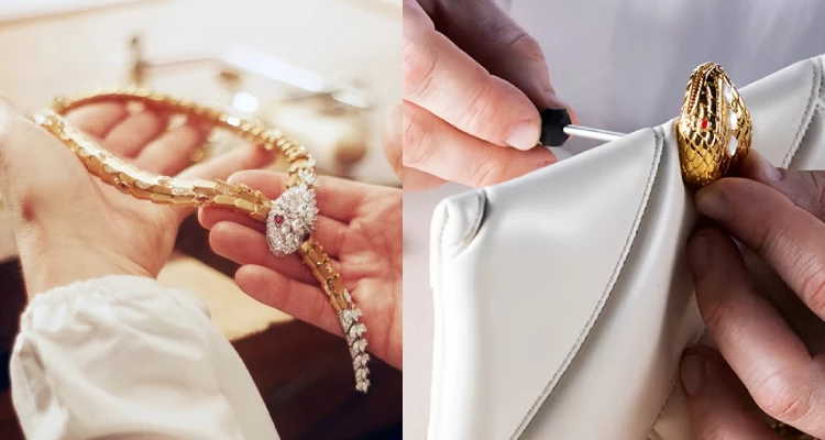 以高級珠寶與腕錶起家的義大利百年世家Bvlgari（寶格麗），是少數能成功跨足時尚皮件領域的一線奢侈精品品牌。其中，最具代表性的「Serpenti」琺瑯蛇頭包，更曾掀起一波熱烈的購買風潮，連我身邊都有不少友人早已入手。