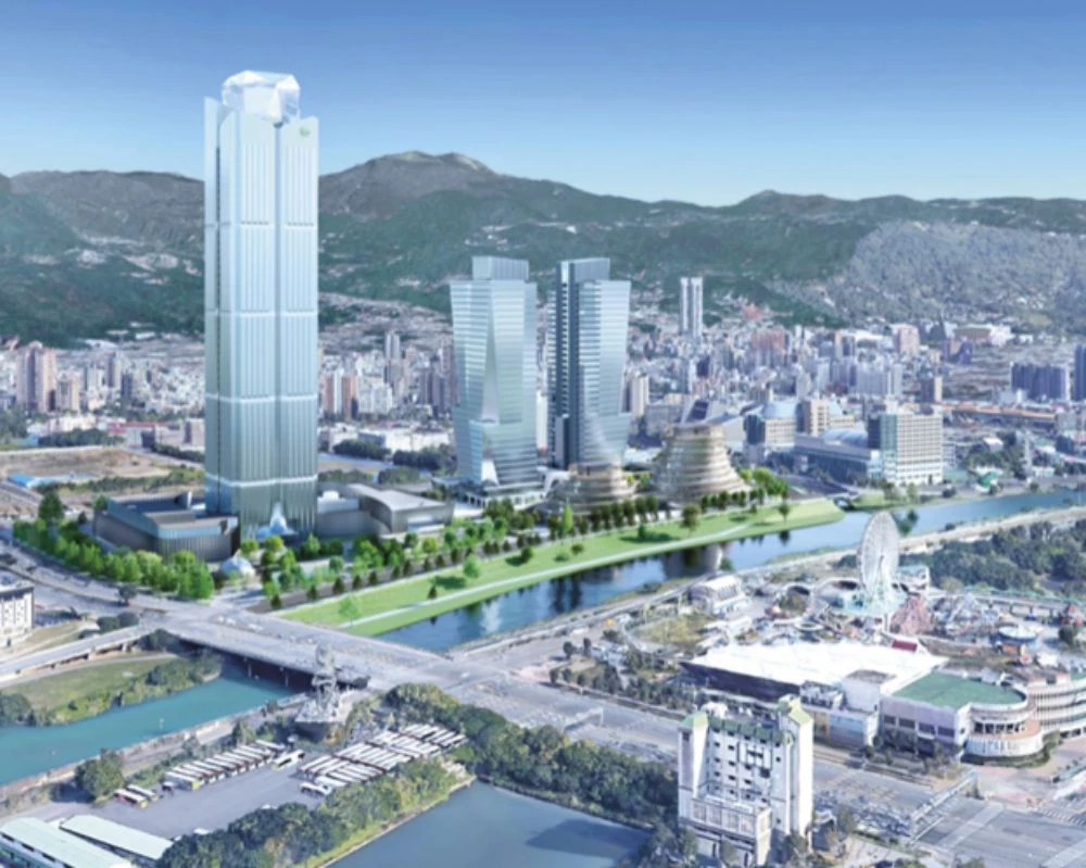 除了輝達台灣總部進駐外，一旁的 T16 基地也將興建一座高樓新地標：金仁寶北士科總部。規劃地上 55 層、地下 4 層，樓高達 266 公尺，預計於 2027 年完工。本開發案總計約 78,000 坪，除提供約 44,000 坪作為集團辦公空間外，另規劃約 7,500 坪支援性服務業空間，涵蓋餐飲、零售、健身、醫療等生活機能，打造完善且多元的生活環境。