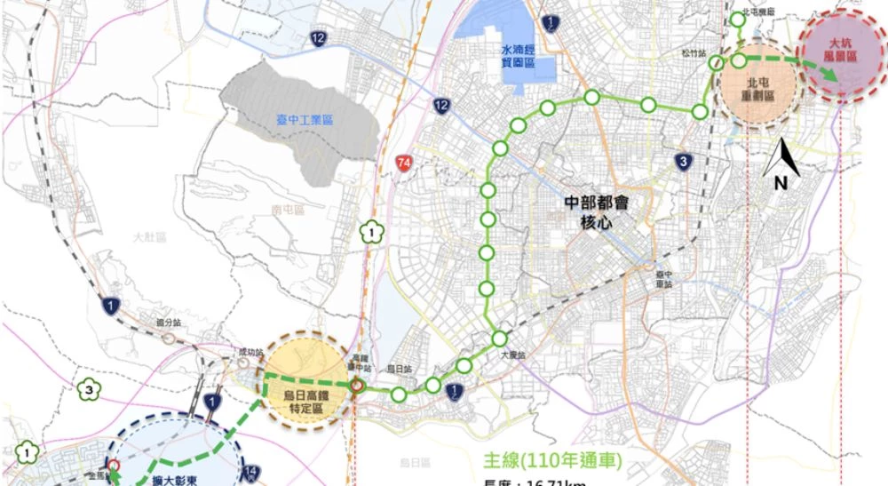 台中捷運「綠線延伸彰化」最大的亮點之一，是串連彰化台鐵「金馬車站」。配合彰化市區鐵路高架化建設計畫，金馬車站是計畫中規劃的新增通勤車站，坐落於彰化街，位於彰化車站東北方，將形成「台鐵」與「捷運」的轉運樞紐，並定位為推動彰化東區發展的關鍵節點。