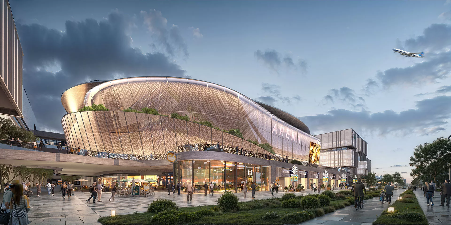 航空城巨蛋最大的亮點之一，是鄰近桃園國際機場。未來完工後，這裡將成為國際級重要門面，提供國內外旅客另一處停留空間。不論是購物或短暫停留，都將擁有適切完善的場域規劃。結合即將完工的桃園國際機場第三航廈，不論是轉機停留、商務出差，或專程來台觀賽、看演唱會，都能在最短時間內抵達場館，提升城市觀光與會展能量，也讓桃園在國際舞台上的能見度再升級。