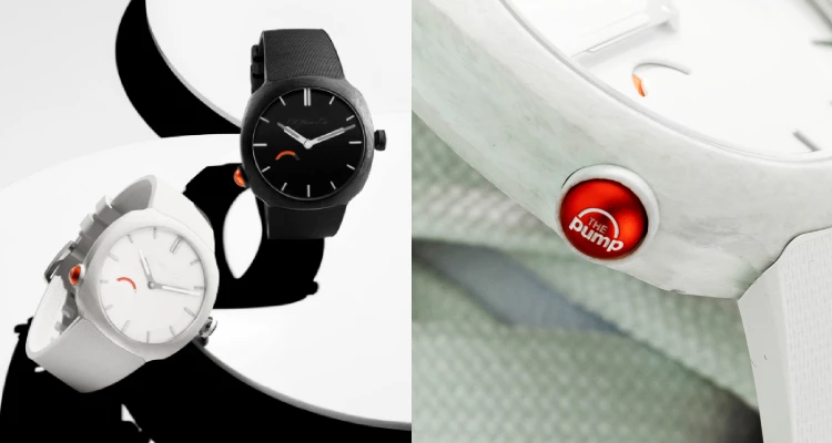 根據目前現有的資訊，「Moser × Reebok—Streamliner Pump」這款聯名作，最大的特色，便是透過按壓式機械結構來增加動力儲存，每按壓一次，就能增加約一小時動力。它把「上鍊」從傳統旋轉錶冠，改成了一個可按壓、可互動、帶即時回饋的機械介面，而這種設計在高級製錶裡非常少見。論錶款造型及實用功能皆打敗眾聯名， 一黑，一白的兩個版本限量各250只，這件事其實非常瘋狂。因為它不只是聯名，而是真的把球鞋文化轉化成鐘錶機械。Moser本來就很擅長做反傳統設計，但這次就連我都覺得它玩得太超脫了。但或許，這也正是獨立製錶最迷人的地方。