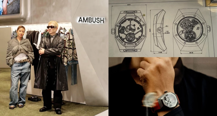 「創造力始終在迸發。你不斷演進、重生，向前。而限量款腕錶的設計需要順應這股勢能。於我而言，關鍵在於平衡。我們要創造真正具有普世性的作品，讓任何人都能與之產生共鳴。」—Ambush聯合創辦人與創意總監Yoon Ahn如此說。