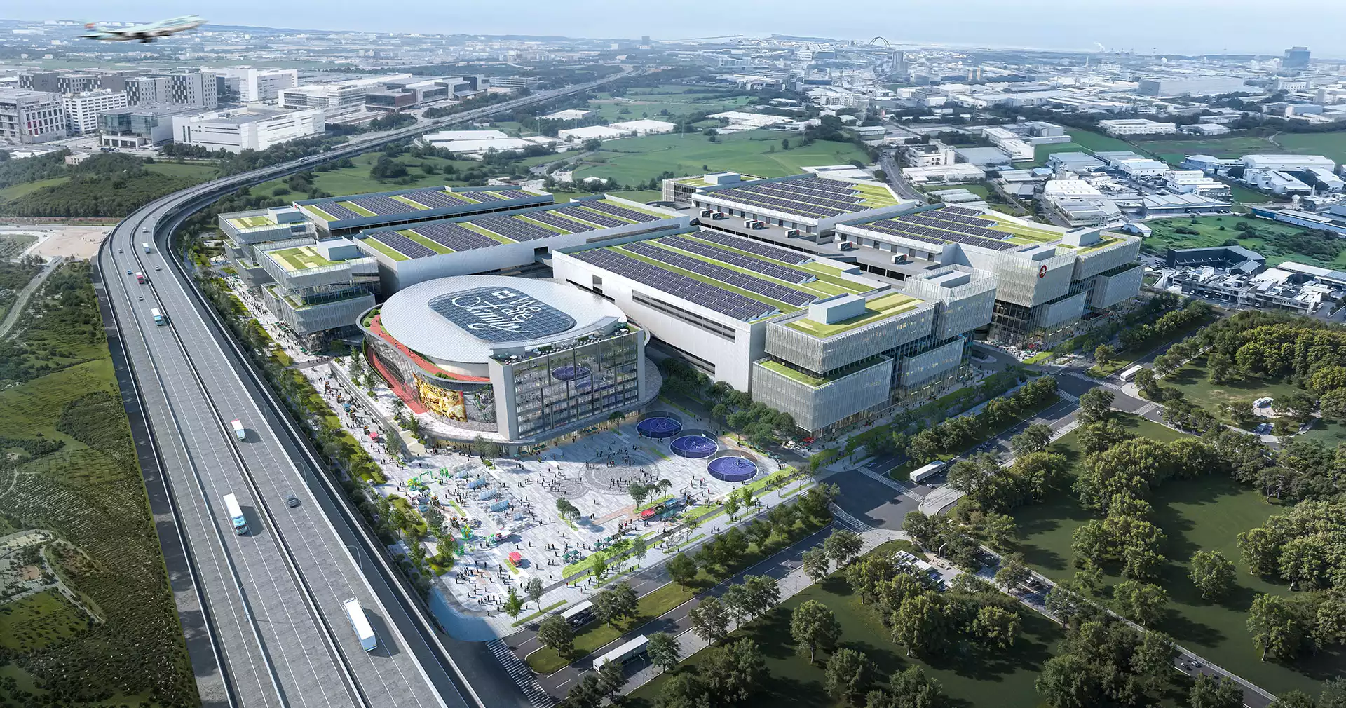 隨著桃園航空城計畫全面推進，桃園即將迎來全新城市地標——「桃園航空城巨蛋」。這座緊鄰桃園國際機場的多功能場館，結合大巨蛋體育館、商場、星級飯店與辦公空間，不僅是桃園第二座巨蛋，更是串連國門與城市發展的重要樞紐，預計最快 2028 年底完工，打造集觀光、娛樂、商業與會展於一體的複合式場域。