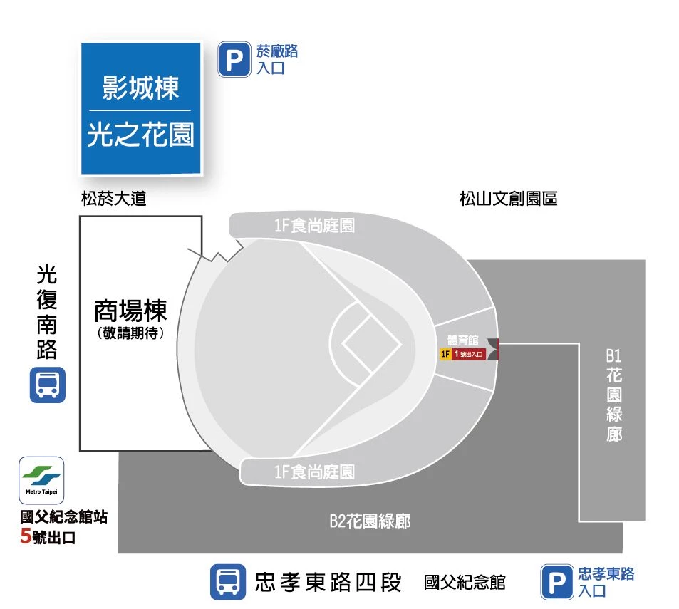 台北洲際酒店開幕後，將串連一旁的 SOGO 大巨蛋「遠東 Garden City」。全區預計於 2026 年夏季全面登場，整體面積超過萬坪，預計引進逾百個品牌進駐。首年營收目標為 78 億元，全年業績目標上看 100 億元，將為東區商圈注入嶄新的消費動能。未來結合購物、餐飲、娛樂與住宿機能，形成一站式生活圈，成為台北東區全新城市亮點，進一步重塑商圈版圖。