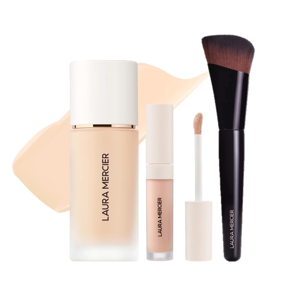 Laura Mercier 輕裸光感底妝組,優惠價NTD3,270(價值NTD4,820)