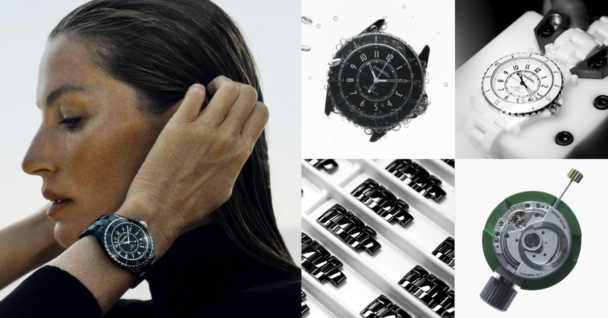 香奈兒J12誕生25週年！傳奇超模Gisele帶你看懂經典腕錶5大秘密