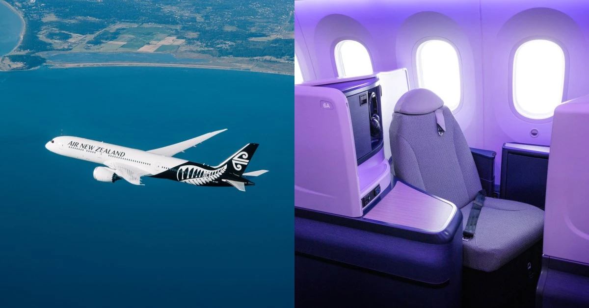 紐西蘭航空全新商務艙開箱！夢幻客機8大亮點：全平躺床、隱私感大升級｜Bella出國去