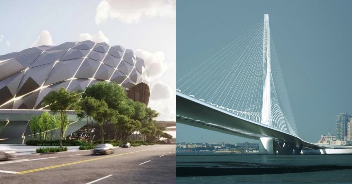 新北五大建築新地標：淡江大橋5月通車、大巨蛋、民主教育園區