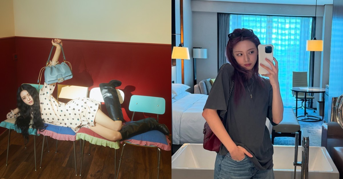 ITZY申有娜Fendi新包詢問度超高！盤點私著6款愛包，這款「枕頭包」在韓國賣翻！