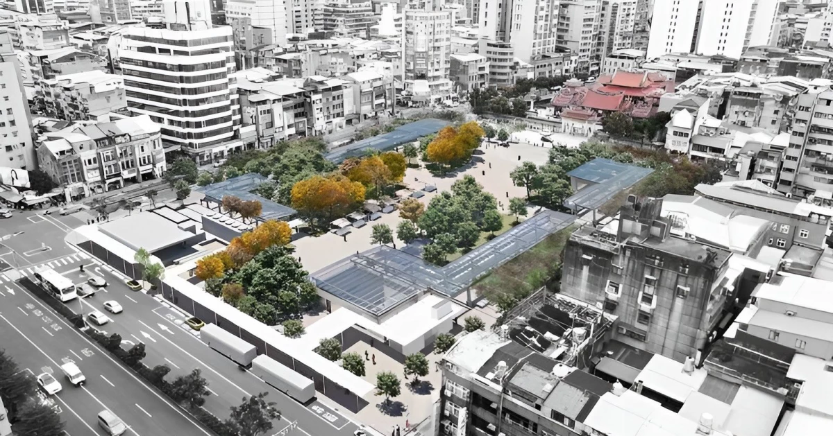 台北「新艋舺公園」即將完工！串連龍山寺、捷運、公車、YouBike