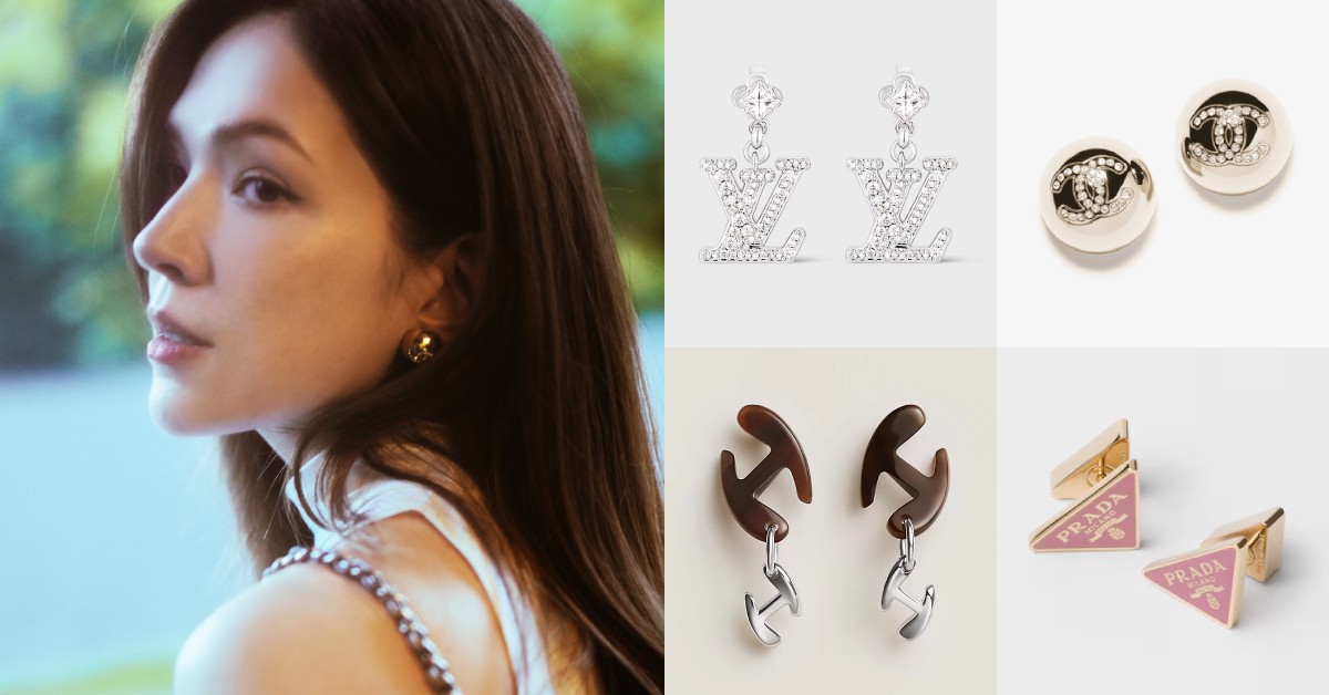 精品Logo耳環12款推薦：許瑋甯香奈兒同款無痛入手！Prada、LV人氣爆棚