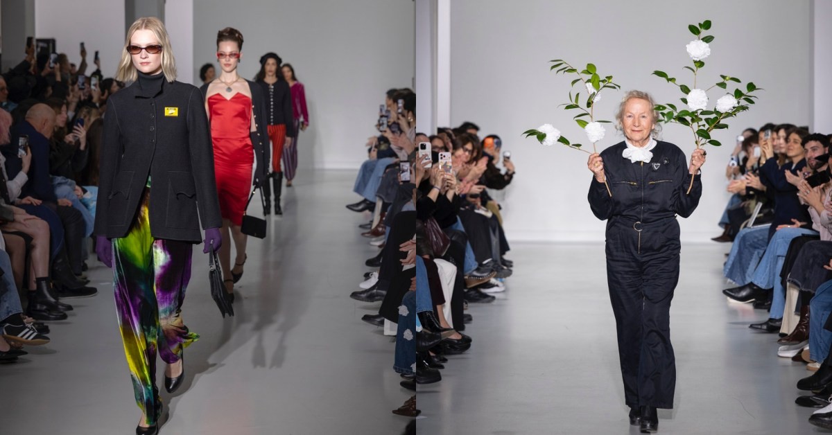 Agnès b.展現巴黎人日常穿搭，2026秋冬大秀品牌85歲創辦人謝幕全場鼓掌！