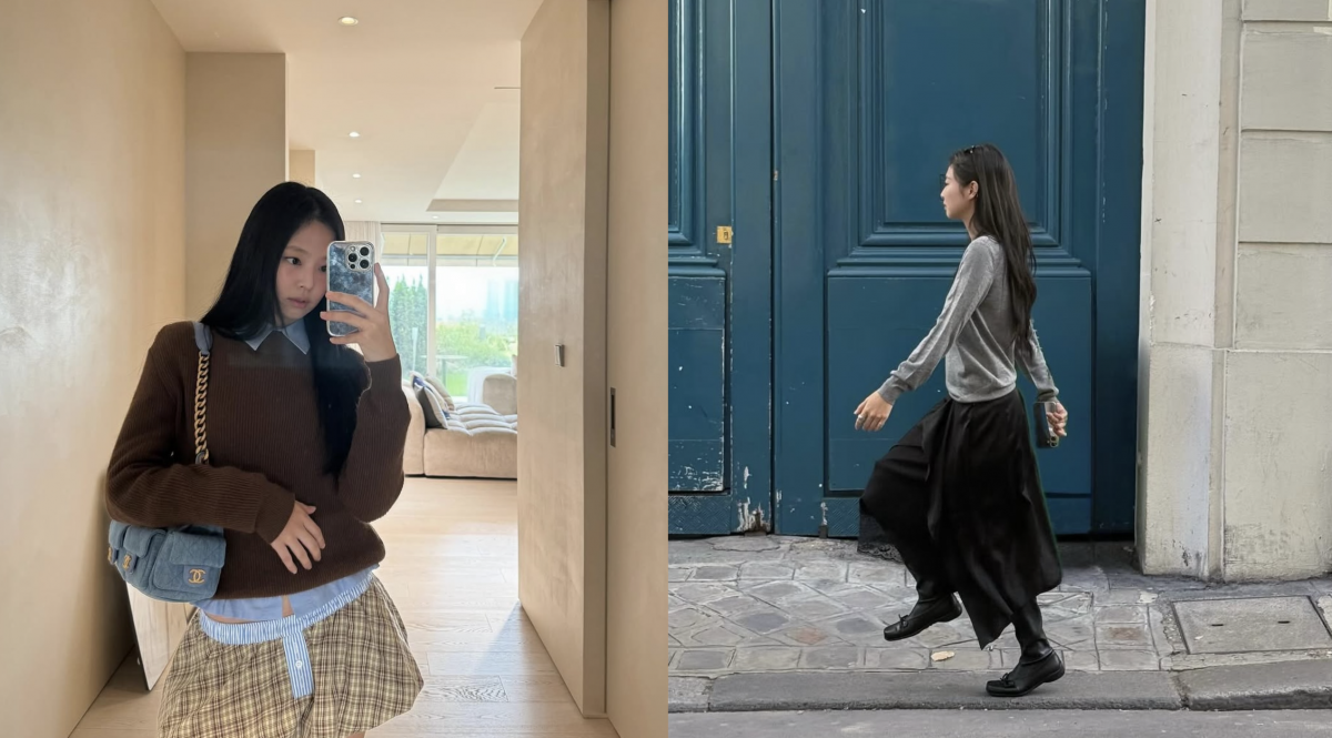 Jennie針織穿搭4招公式！秋冬日常造型靈感，「這樣穿」保暖又時髦
