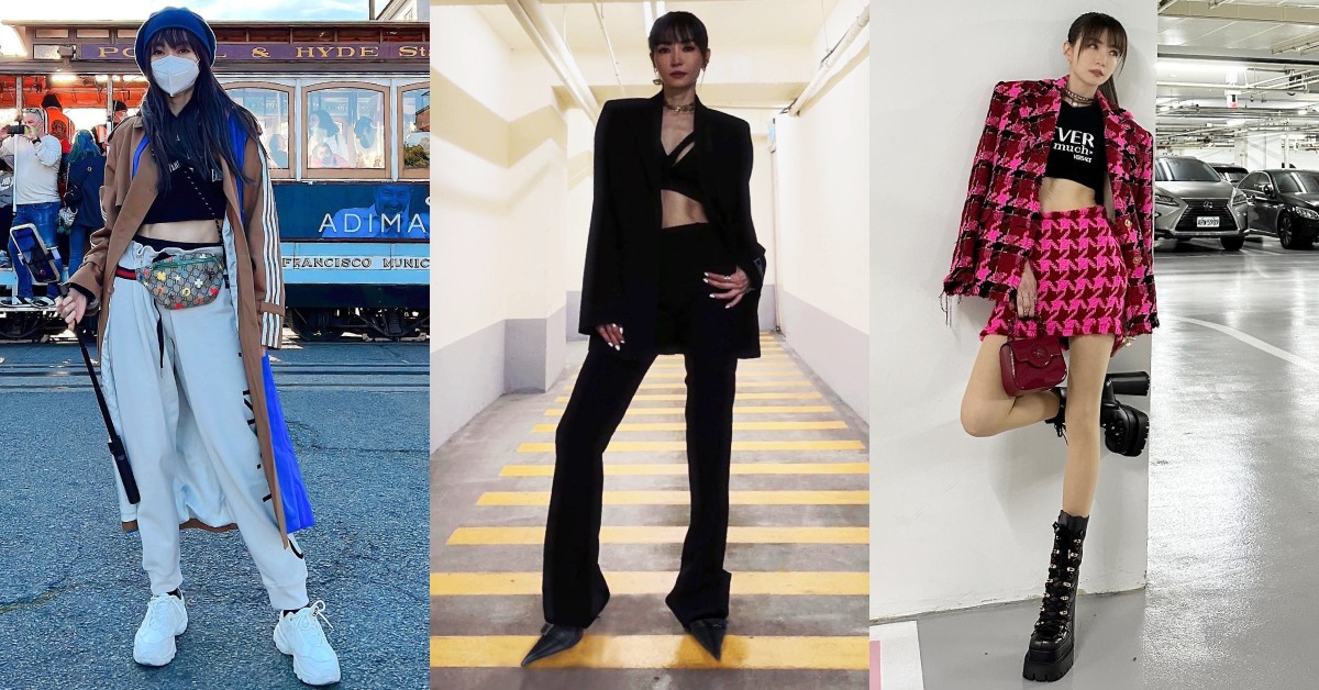 大港開唱！謝金燕52歲減齡穿搭5招打造運動風與高腰線，靠「這款上衣」保持好身材