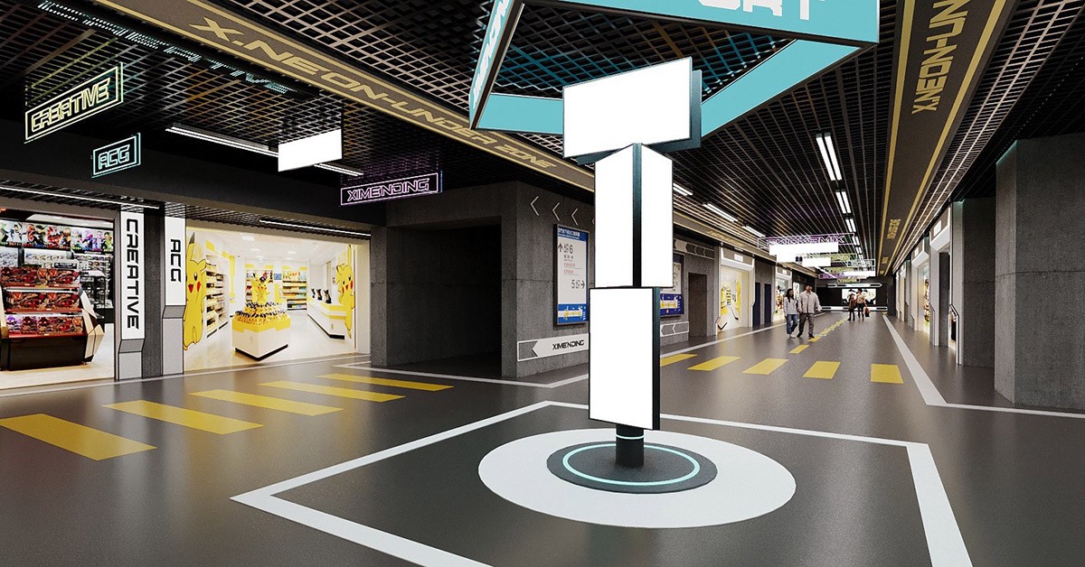 捷運西門站重新整修！「西門地下市」預計12月完工，動漫、K-Pop借鏡東京秋葉原