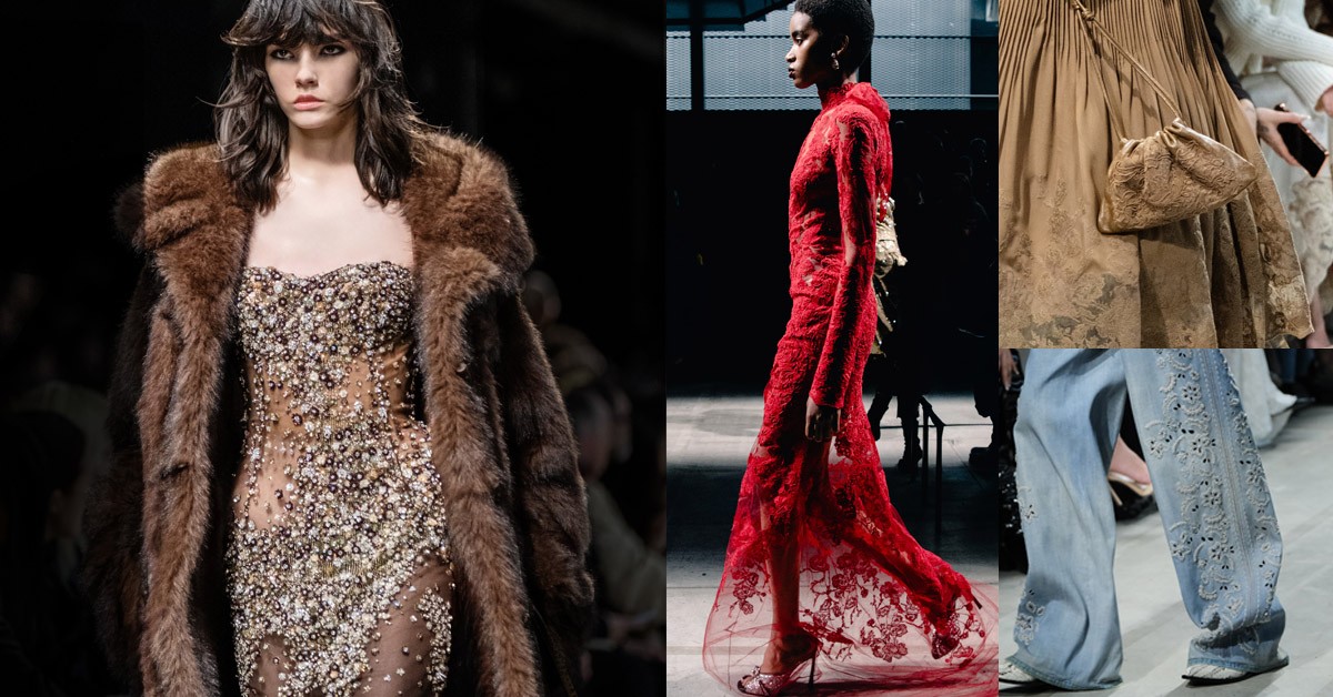 蕾絲之王Ermanno Scervino 2026秋冬：軍裝單寧、性感蕾絲，這場高訂實驗在玩什麼？