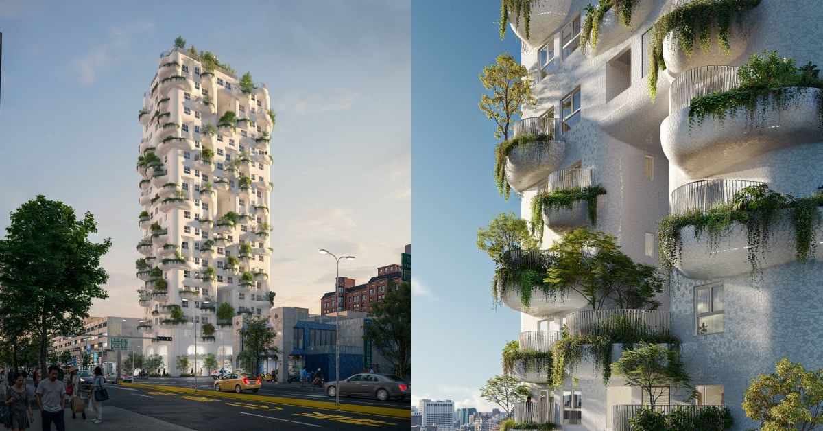 台中重量級住宅新地標「嶼」！攜手荷蘭建築大師MVRDV打造