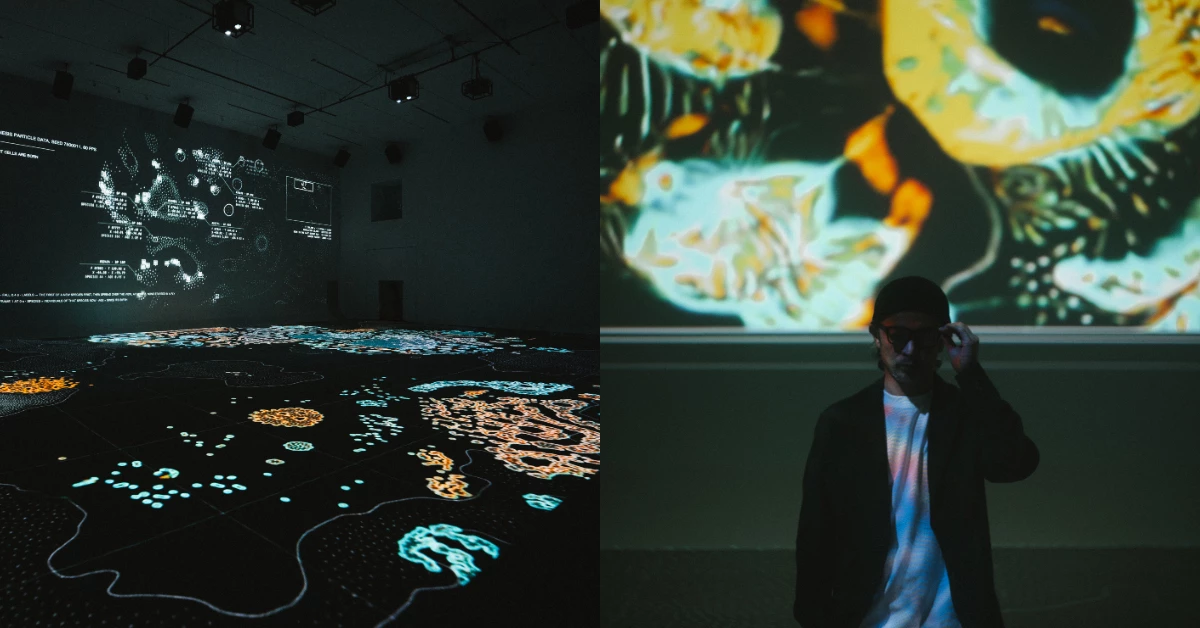 真鍋大度個展「關係時態」登場！中美館3大展間看AI、人工生命如何與人共存