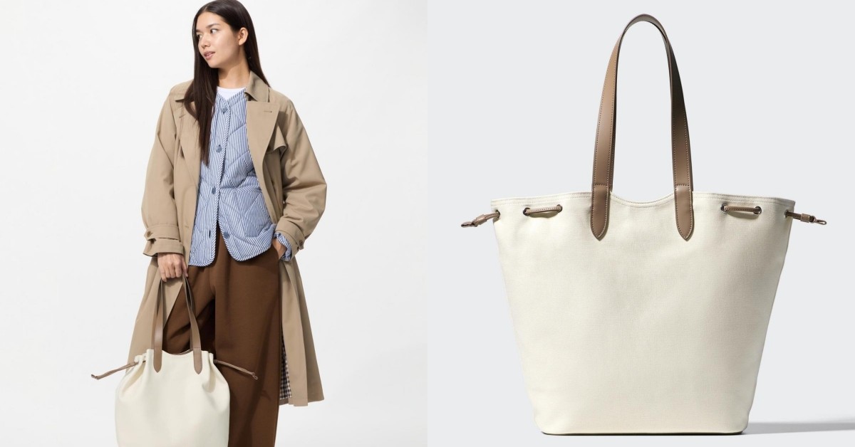  Uniqlo全新帆布托特包！大容量OL必收，開賣時間曝光