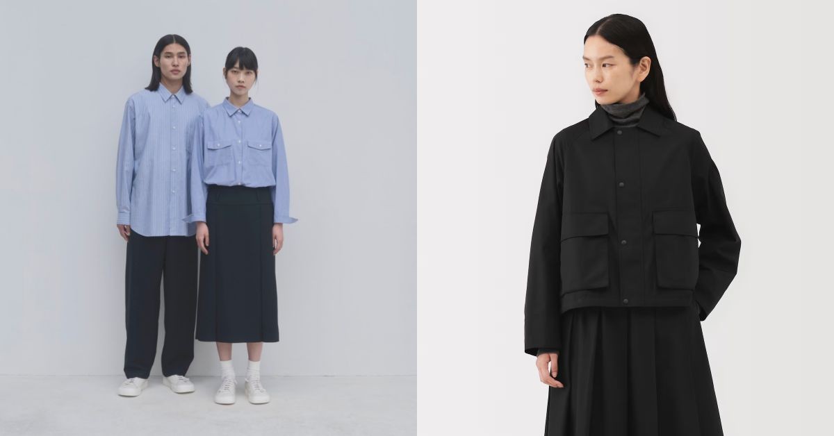 無印良品全新材質！Muji Labo 2025秋冬服飾推薦5款：府綢襯衫、短版外套秒殺登場